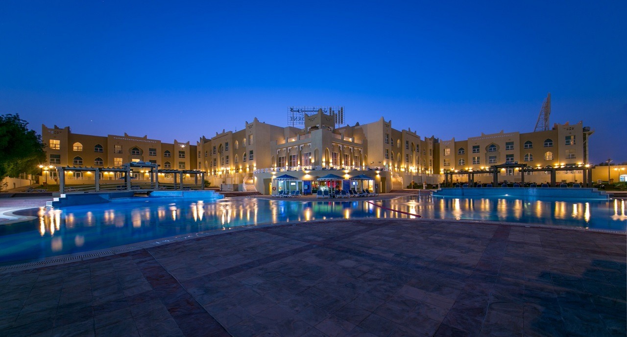 night pool