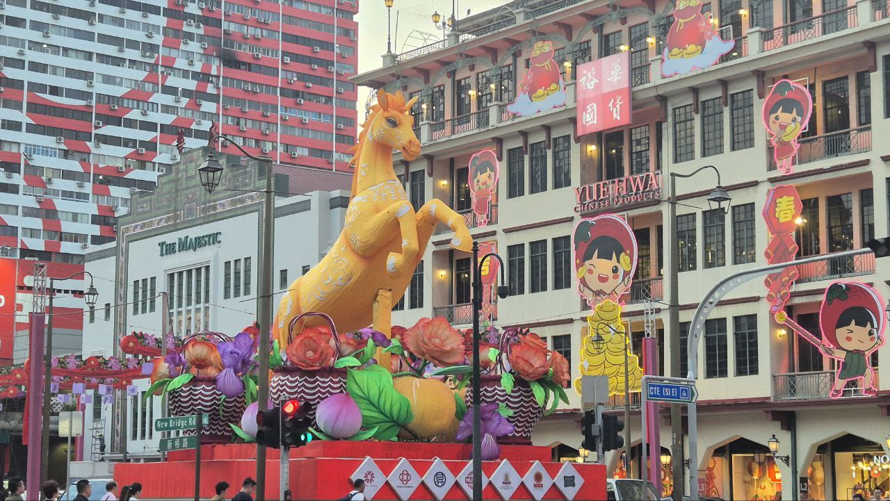 Chinatown horse only