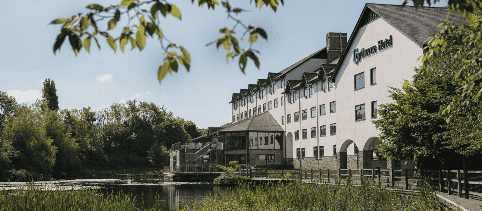 Lake at Copthorne Cardiff