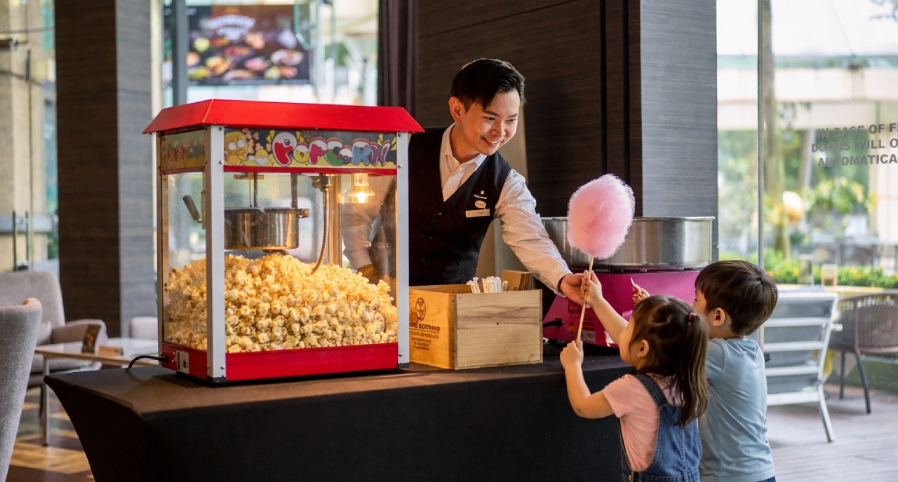 Popcorn and Cotton Candy Sunday Brunch